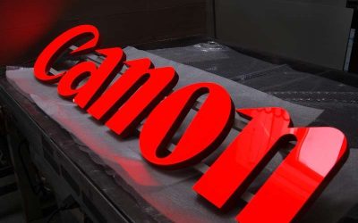 LED-Buchstaben - superflach